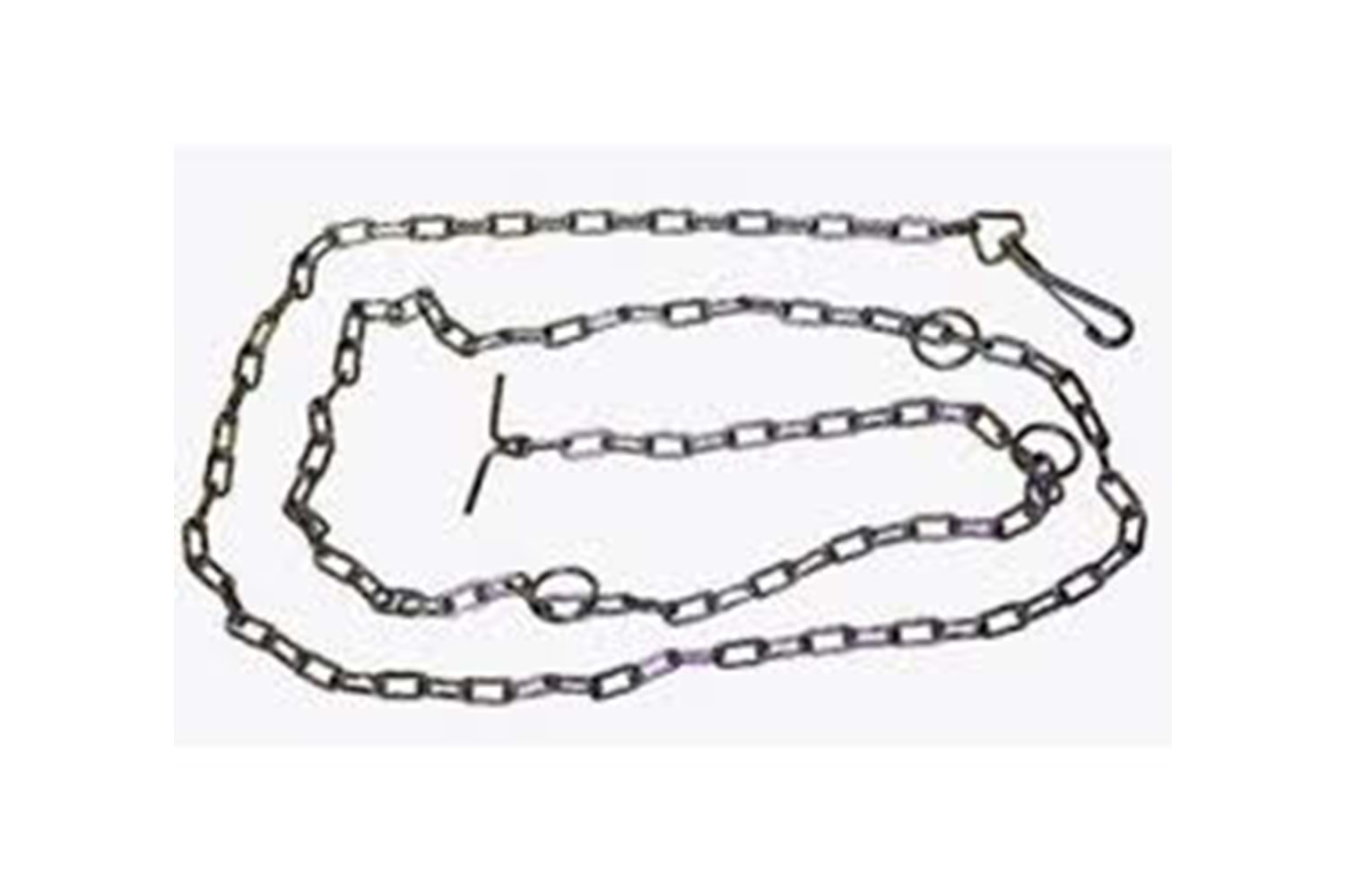 ZİNCİR KÖPEK BEYAZ NO:50