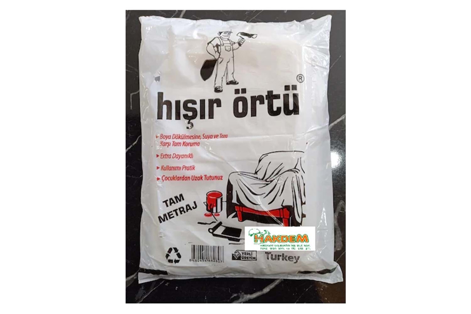 HIŞIR ÖRTÜ NAYLON 10 M2 (25 AD)